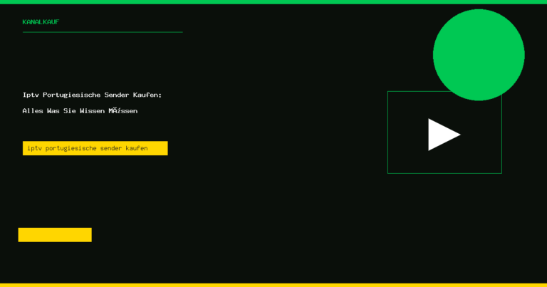 Iptv Portugiesische Sender Kaufen KanalKauf