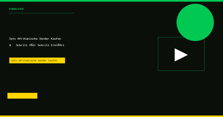 Iptv Afrikanische Sender Kaufen KanalKauf